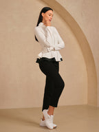 Meer Dan Basic Ruffle Golfjas
