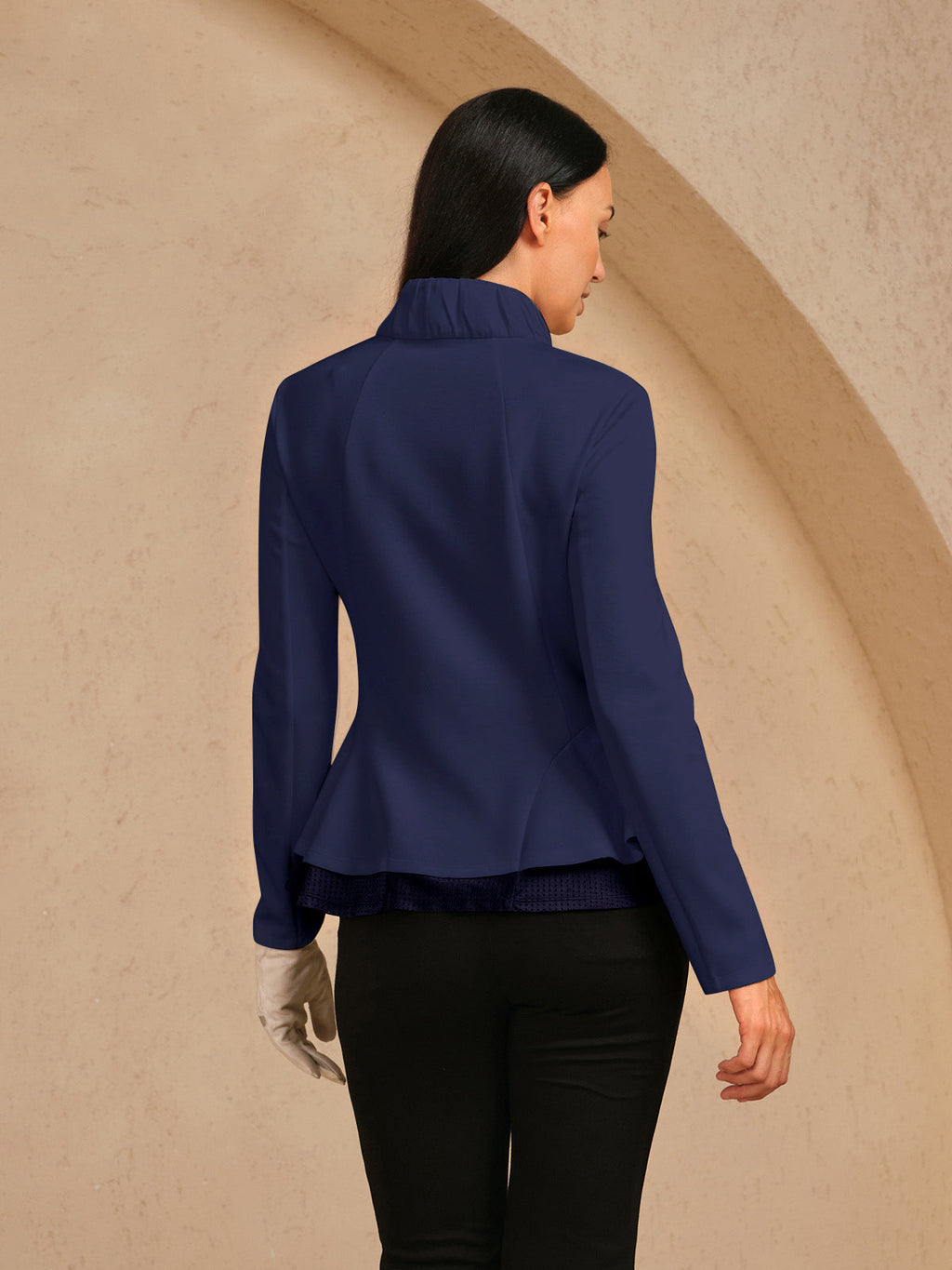 Meer Dan Basic Ruffle Golfjas