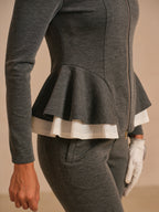 Meer Dan Basic Ruffle Golfjas