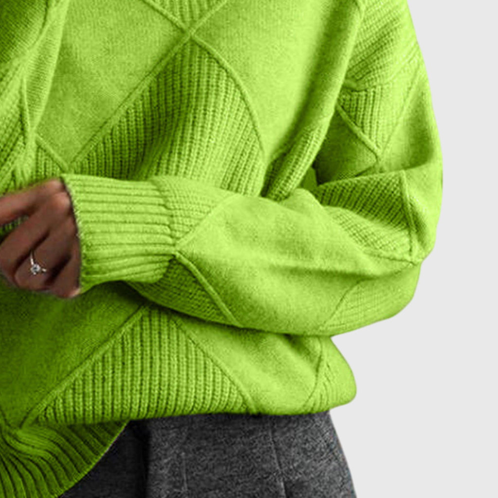 Angela™ - Turtleneck Sweater