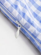 Checkerboard Bow Back Crop Top