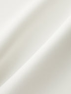 Faux Leather 2-Tone Waist Wide-Leg Pants