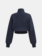 Quadruple Stripe Cropped Sweatshirt