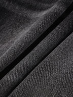 Washed Denim Curved-Leg Jeans