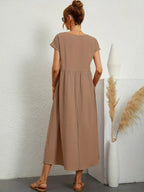 Gabrielle™ — Flowing Midi Dress with Timeless Elegance