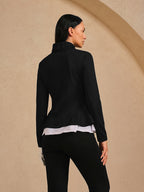 Meer Dan Basic Ruffle Golfjas